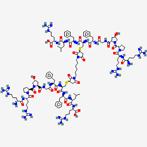 molecular formula C128H194N40O28S2 B1146130 Deltibant CAS No. 140661-97-8