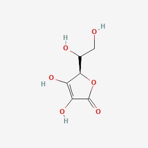 molecular formula C₅¹³CH₈O₆ B1146138 Vitamin C-6-13C CAS No. 149153-08-2