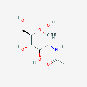 molecular formula C8H15NO6 B1146163 N-Acetyl-D-glucosamine-13C 