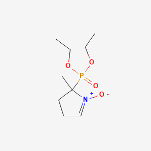 molecular formula C9H18NO4P B1146169 5-(Diethylphosphono)-5-methyl-1-pyrroline N-Oxide CAS No. 157230-67-6