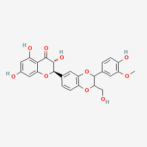 molecular formula C₂₅H₂₂O₁₀ B1146174 Silybin CAS No. 802918-57-6