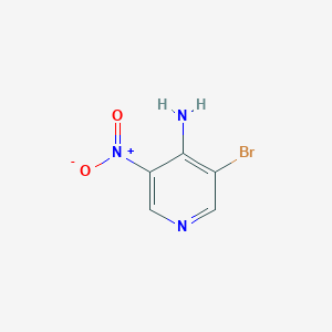 molecular formula C5H4BrN3O2 B114618 3-Bromo-5-nitropyridin-4-amine CAS No. 89284-05-9