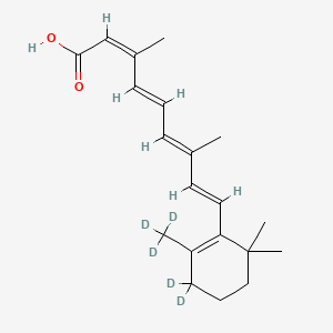 molecular formula C20H28O2 B1146186 Isotretinoin-d5 