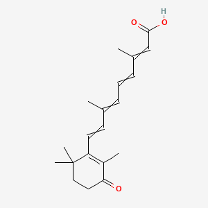 molecular formula C₂₀H₂₃D₃O₃ B1146187 4-Keto 13-cis-Retinoic Acid CAS No. 1185241-31-9