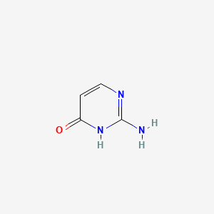 molecular formula C4H5N3O B1146190 Isocytosine CAS No. 145358-63-0