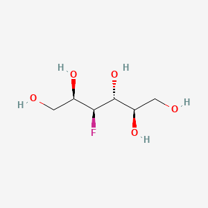 molecular formula C6H13FO5 B1146195 3-Deoxy-3-fluoro-D-glucitol CAS No. 34339-82-7
