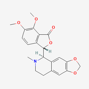 molecular formula C₂₁H₂₁NO₆ B1146198 beta-Hydrastine CAS No. 60594-55-0