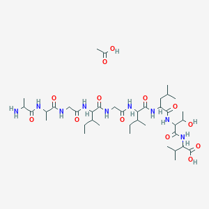 molecular formula C37H67N9O11 B1146212 MART-1 (27-35) (human) CAS No. 156251-11-5