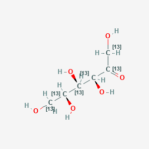 molecular formula C6H12O6 B1146213 D-Fructose-13C6 