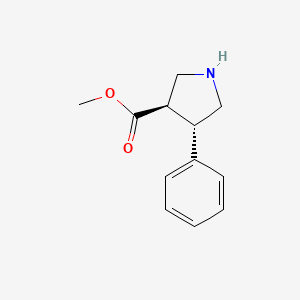 Trans-methyl 4-phenylpyrrolidine-3-carboxylate