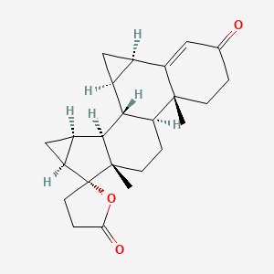 molecular formula C₂₄H₃₀O₃ B1146243 17-Epidrospirenone CAS No. 90457-65-1