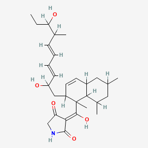 molecular formula C29H43NO5 B1146248 Delaminomycin C CAS No. 149779-40-8