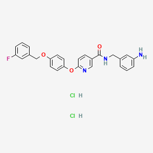 molecular formula C26H24Cl2FN3O3 B1146275 YM-244769 dihydrochloride 