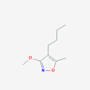 4-Butyl-3-methoxy-5-methylisoxazole