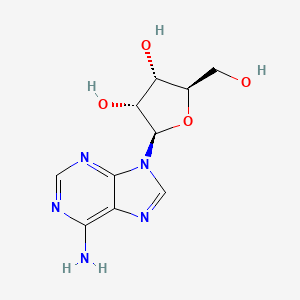 molecular formula C₁₀H₁₃N₄¹⁵NO₄ B1146295 Adenosine CAS No. 41547-82-4