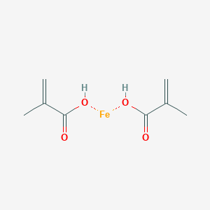 molecular formula C12H15FeO6 B011463 Iron(3+) methacrylate CAS No. 94275-77-1