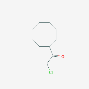 molecular formula C10H17ClO B114630 2-Chloro-1-cyclooctylethanone CAS No. 145798-64-7
