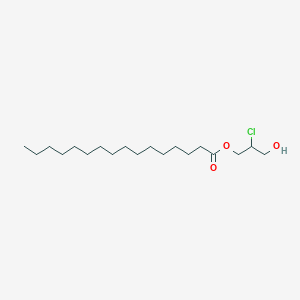 molecular formula C19H37ClO3 B1146300 rac 1-Palmitoyl-2-chloropropanediol CAS No. 63326-63-6