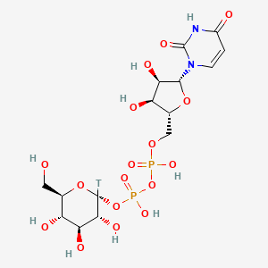 molecular formula C15H23N2O17P2T B1146301 Uridine 5'-diphosphoglucose CAS No. 152697-45-5