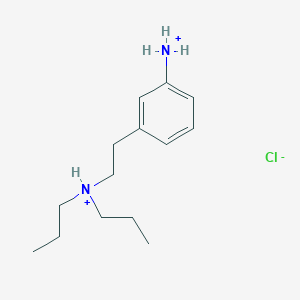 molecular formula C₁₄H₂₅ClN₂ B1146302 3-Amino-N,N-dipropyl-benzeneethanamine Hydrochloride CAS No. 1797105-94-2