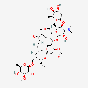 B1146322 Tylosin 3-Acetate CAS No. 63409-10-9