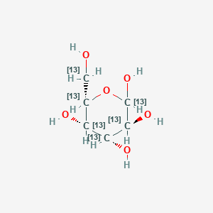 molecular formula ¹³C₆H₁₂O₆ B1146325 L-Galactose-13C6 CAS No. 478518-66-0