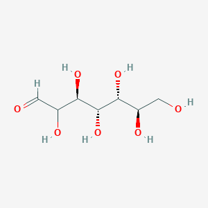 molecular formula C₇H₁₄O₇ B1146329 D-甘露庚糖 CAS No. 7634-39-1