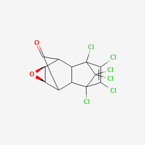 molecular formula C₁₂H₆Cl₆O₂ B1146342 12-Keto Dieldrin CAS No. 52745-99-0