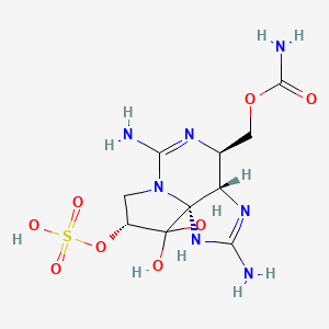 molecular formula C10H17N7O8S B1146350 Gonyautoxin 2 CAS No. 60508-89-6
