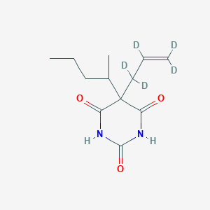 molecular formula C12H13D5N2O3 B1146382 Secobarbital-d5 CAS No. 145243-97-6