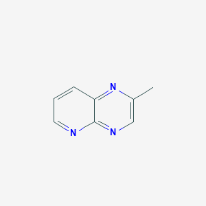 molecular formula C8H7N3 B114645 2-Methylpyrido[2,3-b]pyrazine CAS No. 155629-97-3