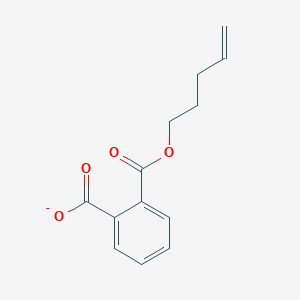 molecular formula C₁₃H₁₄O₄ B1146482 Mono(4-pentenyl)phthalate CAS No. 190184-82-8
