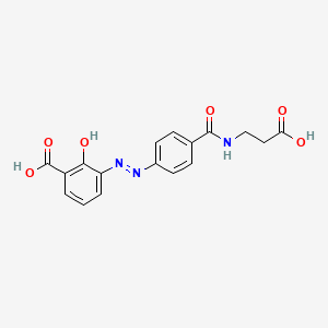 molecular formula C₁₇H₁₅N₃O₆ B1146484 Balsalazide 3-Isomer CAS No. 1242567-09-4