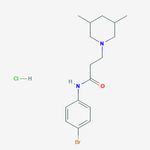 molecular formula C16H24BrClN2O B1146506 SMANT hydrochloride 