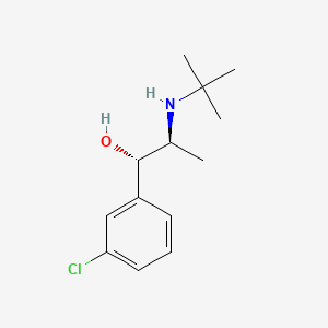 (1S,2S)-2-(tert-Butylamino)-1-(3-chlorophenyl)propan-1-ol