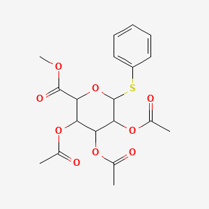 Methyl (Phenyl 2,3,4-Tri-O-acetyl-1-thio-beta-D-glucopyranosid)uronate