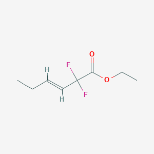 molecular formula C10H5F5O2 B1146513 Pentafluorobenzyl acrylate CAS No. 153614-61-0