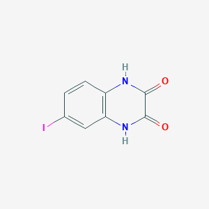 6-Iodo-1,4-dihydro-2,3-quinoxalinedione