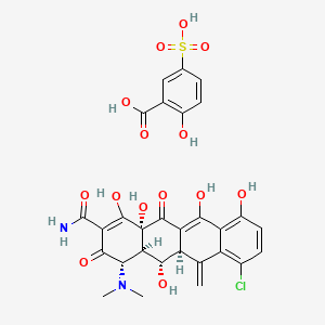 Meclocycline sulfosalicylate