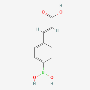 molecular formula C9H9BO4 B1146531 4-(Carboxyvin-2-YL)phenylboronic acid CAS No. 151169-68-5