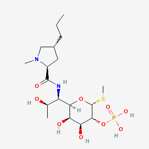 molecular formula C₁₈H₃₅N₂O₉PS B1146538 Lincomycin 2-phosphate CAS No. 27480-30-4