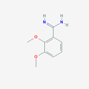 molecular formula C9H12N2O2 B114655 2,3-Dimethoxy-benzamidine CAS No. 144650-01-1