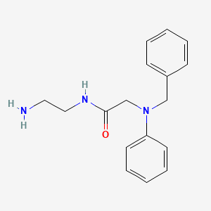 N-(2-Aminoethyl)-2-(benzyl(phenyl)amino)acetamide