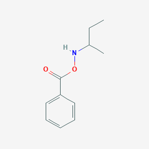 molecular formula C11H15NO2 B114657 N-Benzoyloxy-sek-butylamine CAS No. 145279-67-0