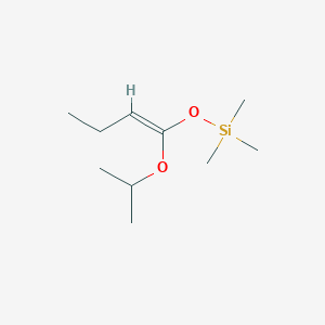molecular formula C₁₀H₂₂O₂Si B1146571 ((1-Isopropoxybut-1-en-1-yl)oxy)trimethylsilane CAS No. 1346606-32-3