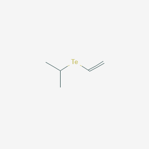 molecular formula C5H10Te B011466 Tellurium, ethenyl-(1-methylethyl)- CAS No. 105442-62-4