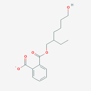 B1146632 1,2-Benzenedicarboxylic acid, mono(2-ethyl-6-hydroxyhexyl) ester CAS No. 82975-96-0