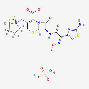 B1146652 Cefepime-D8 Sulfate CAS No. 131857-33-5