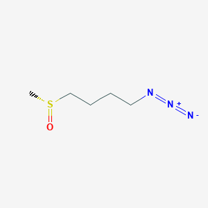 molecular formula C5H11N3OS B1146672 (R)-1-Azido-4-(methylsulfinyl)-butane CAS No. 155185-01-6