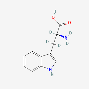 molecular formula C11H12N2O2 B1146675 H-D-Trp-OH-d5 CAS No. 1202359-57-6